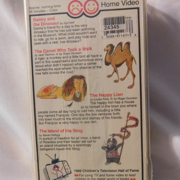 Vintage Danny and the Dinosaur and Other Stories VHS Tape Children 1993 - Picture 2 of 10